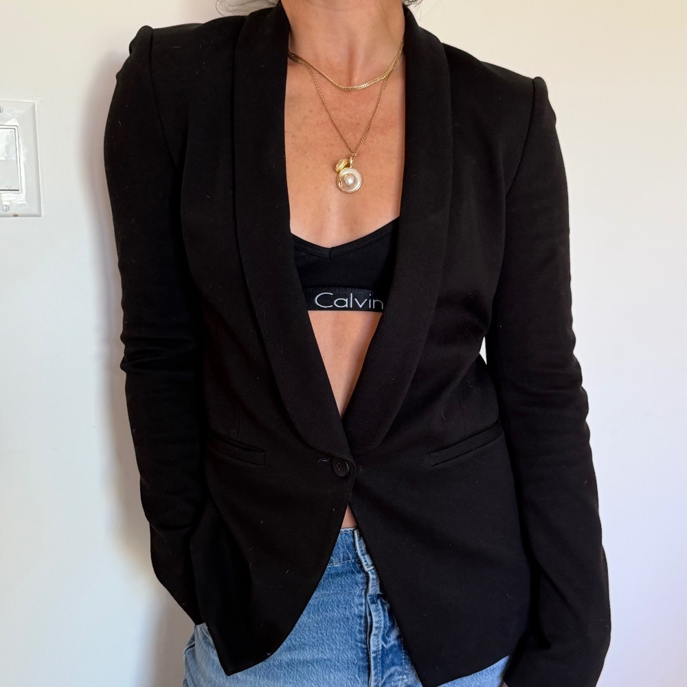 Madewell Women's Black Blazer